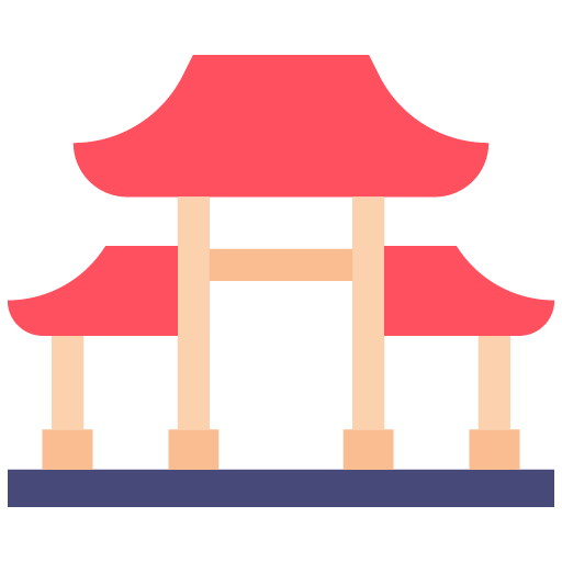 icono de puerta china